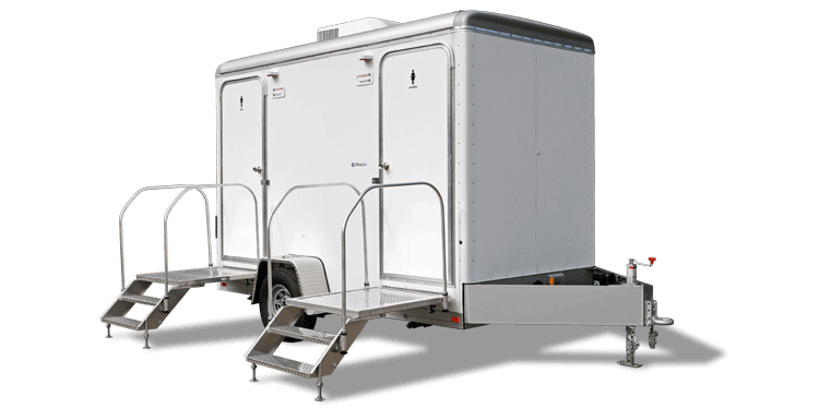 Luxury restroom trailer rental Mountain View